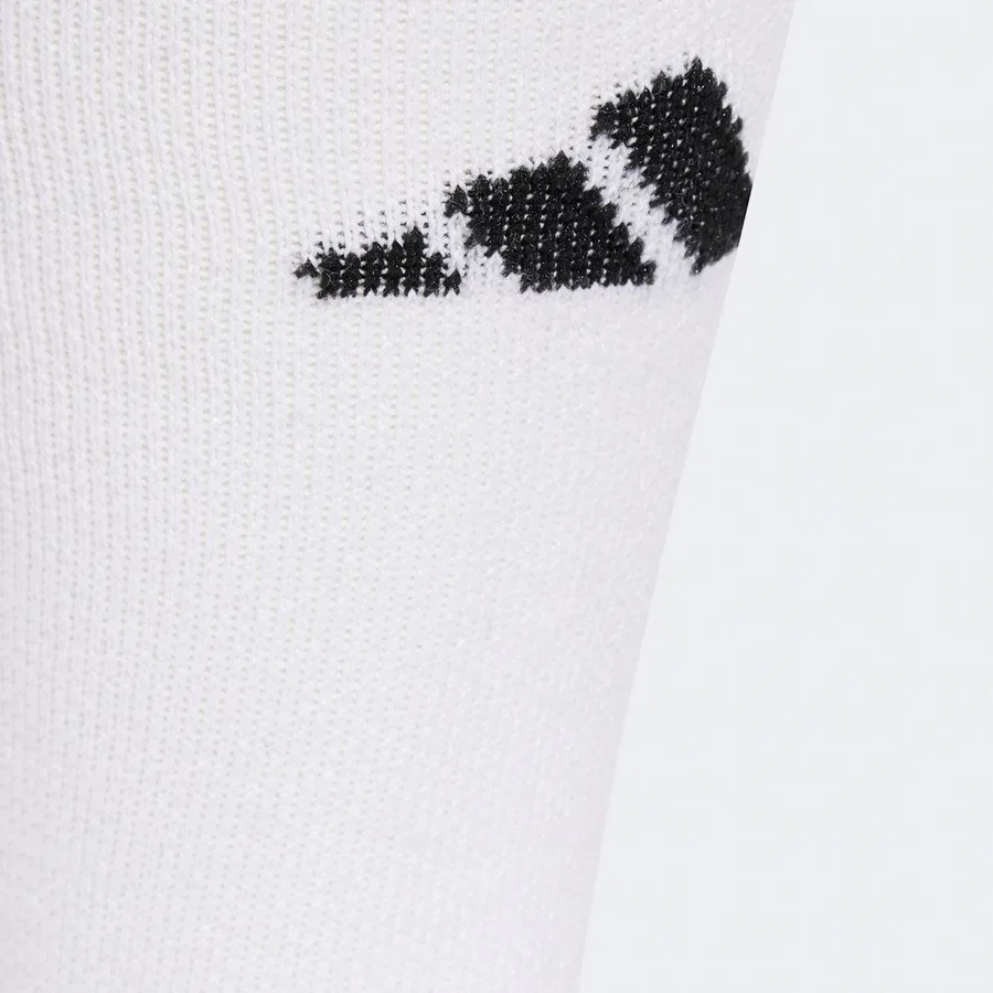 Комплект спортивных носков с усиленной пяткой и мыском CLIMACOOL Cushioned Crew 3 пары adidas, Бело-черный — фото 4