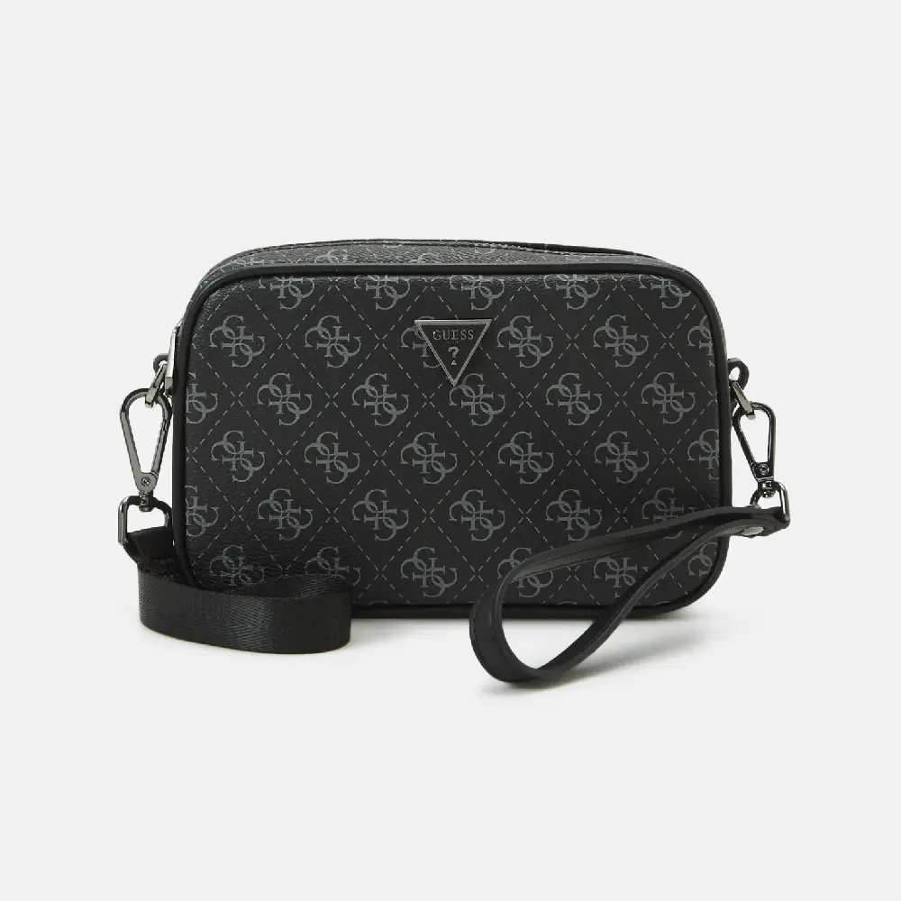 

Сумка Guess Vezzola Eco, черный/серый