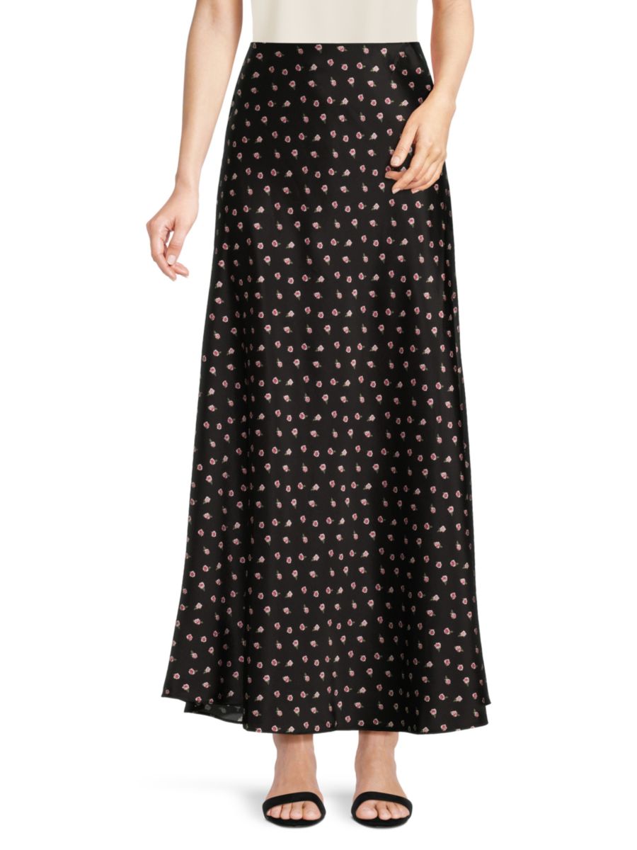 

Юбка макси Прю А-силуэта Cami NYC, цвет Black Floral