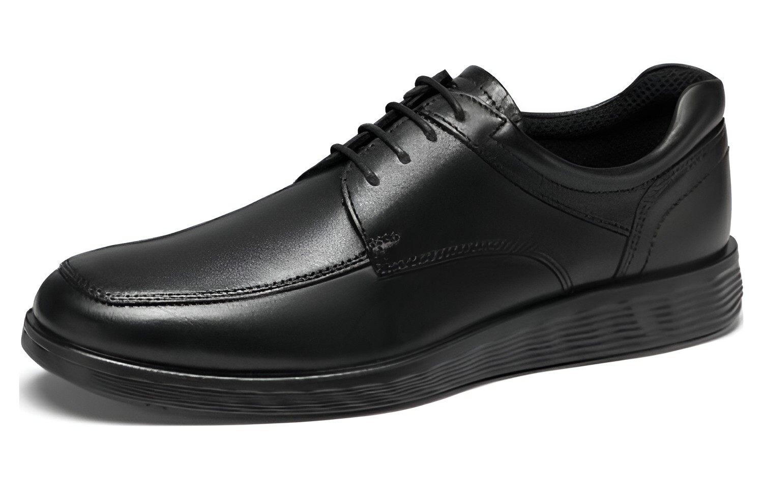 Мужские туфли Ecco Men's Casual Shoes Men Low-Top Black — фото 2
