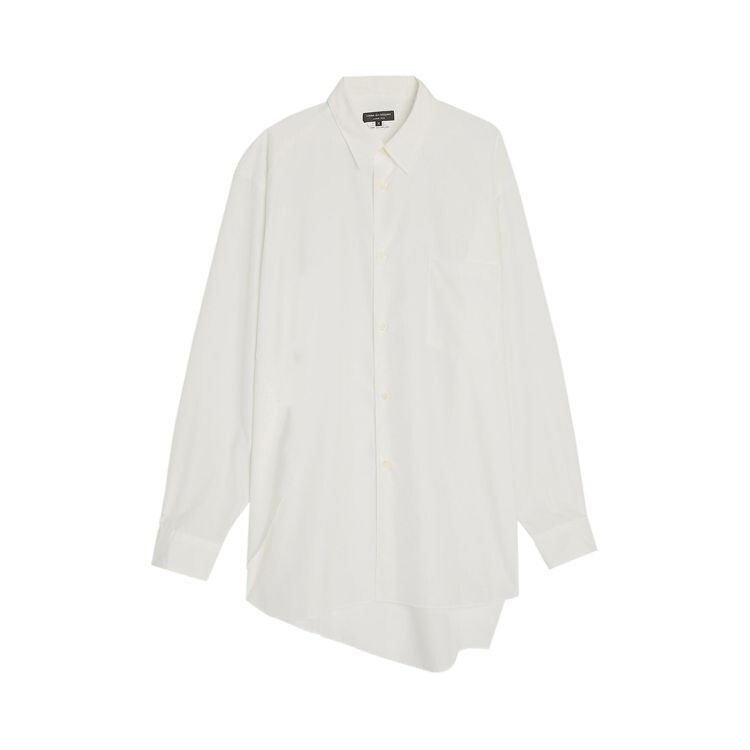 

Рубашка Comme des Garçons Homme Plus Polyester Spun Broad Thick Shirt White, белый