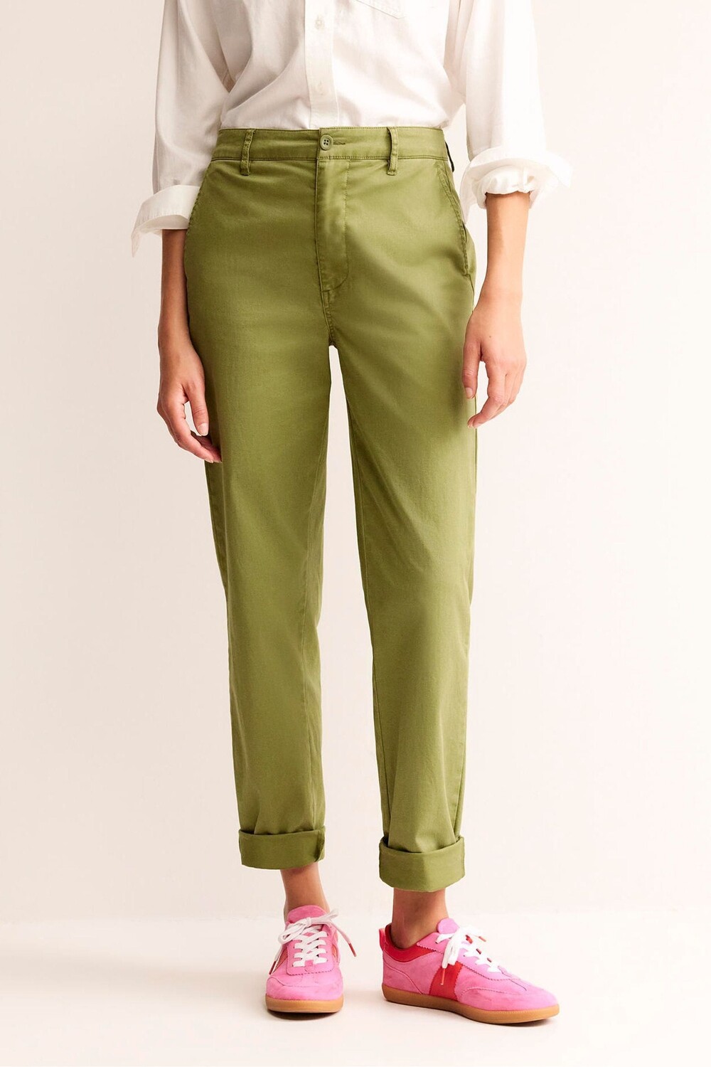 

Брюки чинос Barnsbury Boden, зеленый