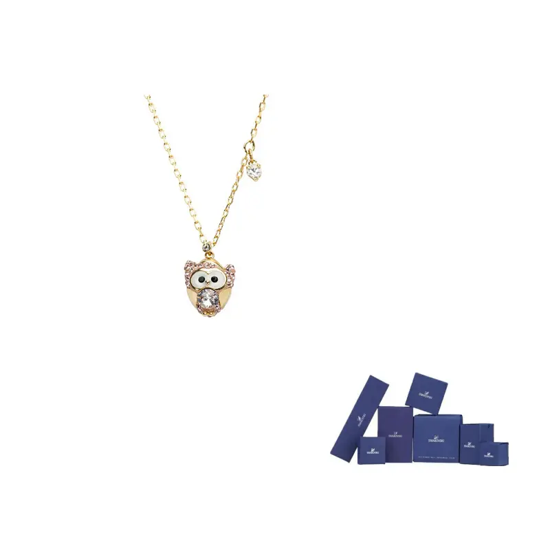 

Маленькая снежная сова кулон для женщин Swarovski