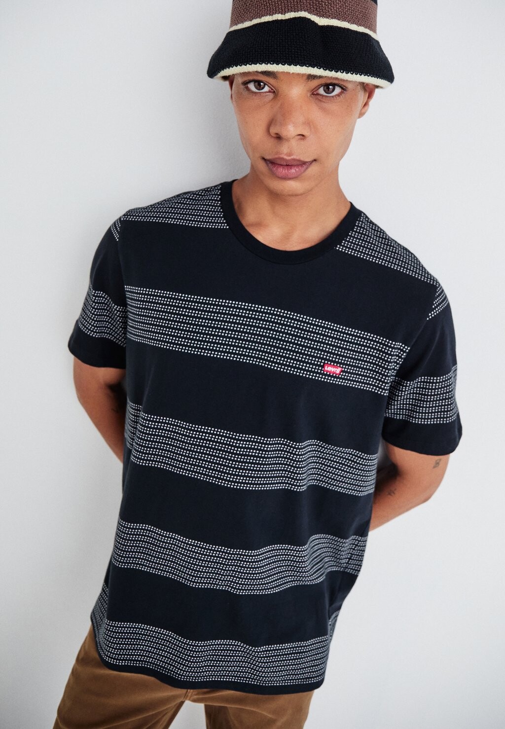 

Футболка с принтом ORIGINAL TEE Levi's, черный