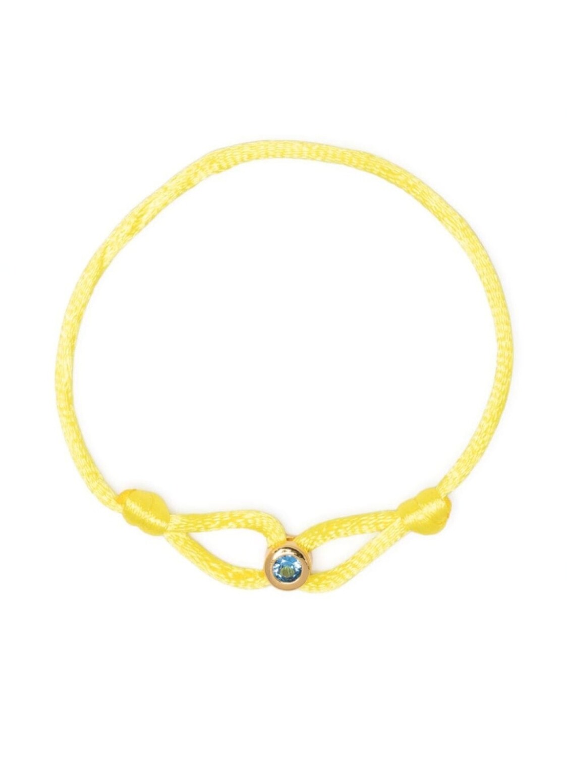 

Шелковый браслет September Birthstone Eshvi, желтый