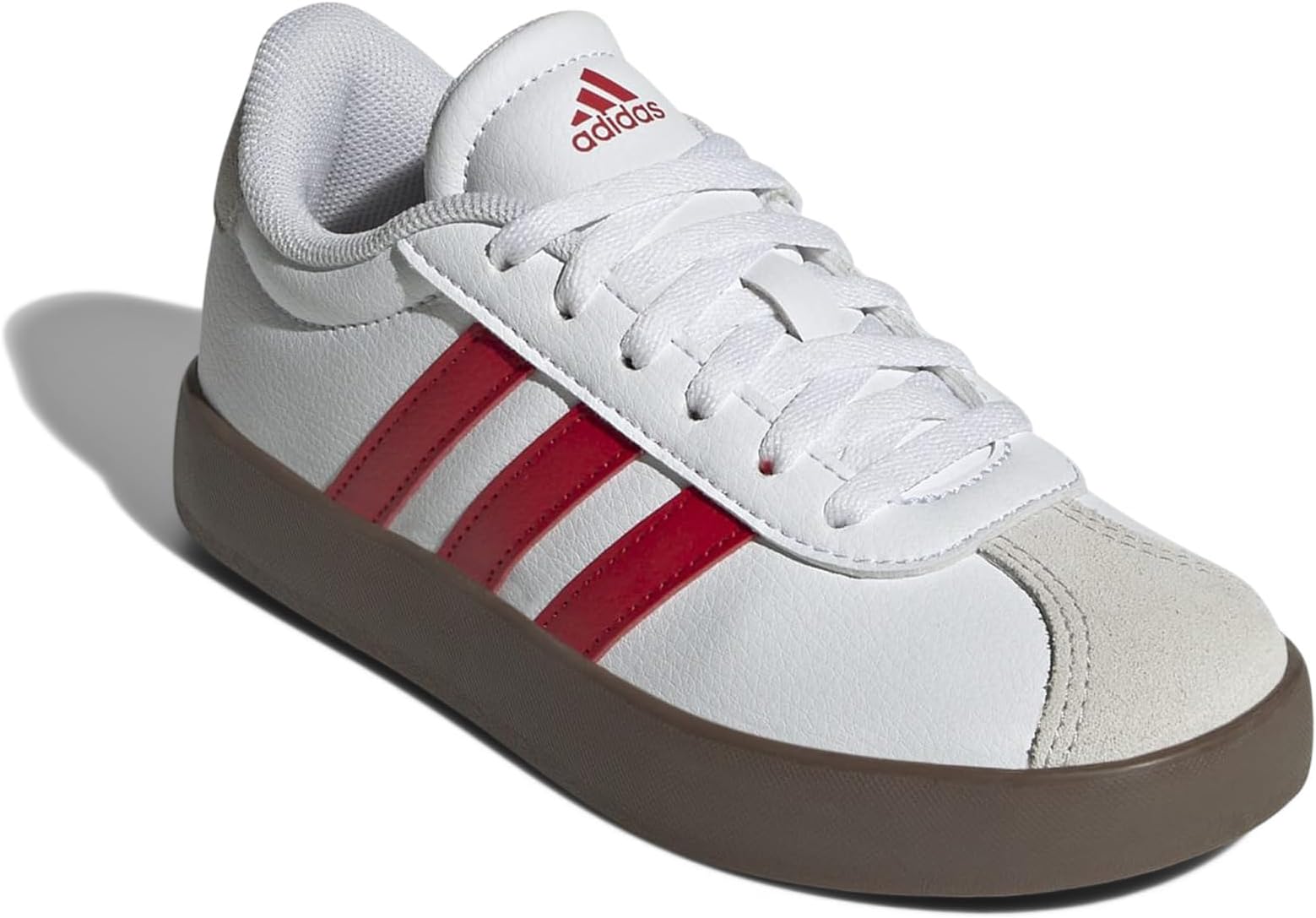 

Кроссовки adidas Kids Vl Court 3.0 Shoes, White/Better Scarlet/Grey