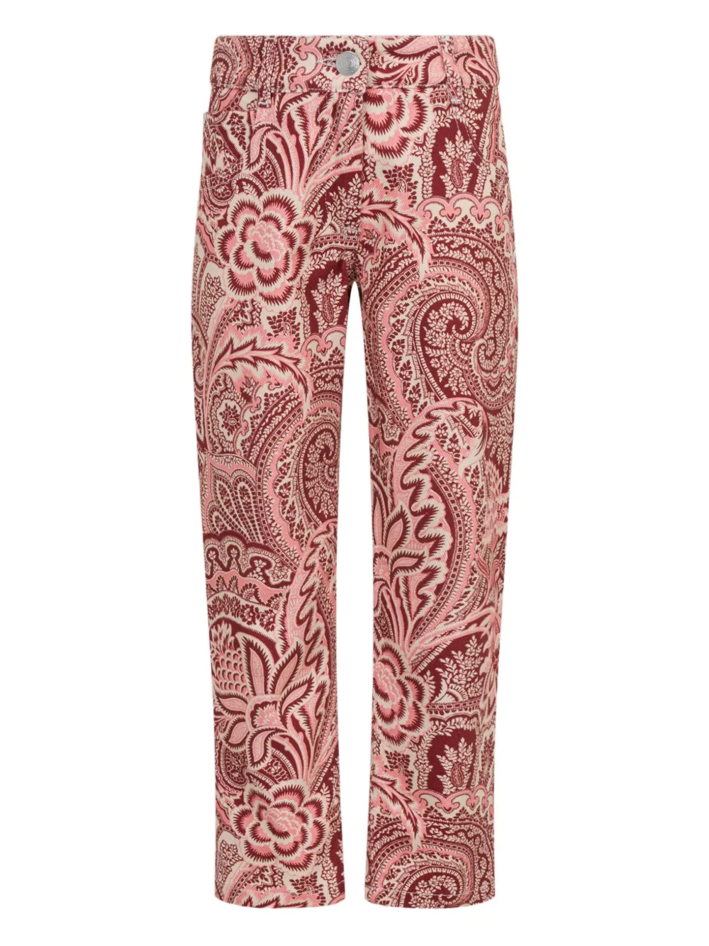 

Джинсы с принтом пейсли ETRO KIDS, розовый