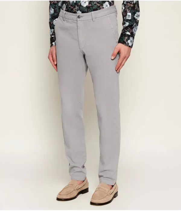 Брюки чинос H-Kaiton1 slim fit Boss, серый — фото 3