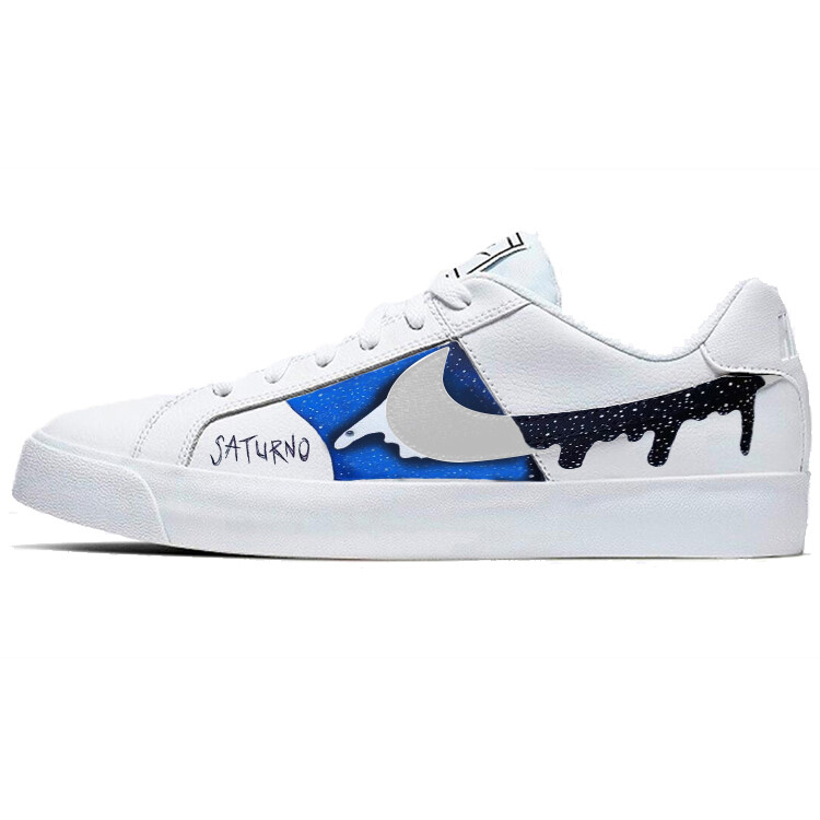 

Кроссовки Nike Court Royale Skateboarding Shoes Unisex Low-top White/blue, белый