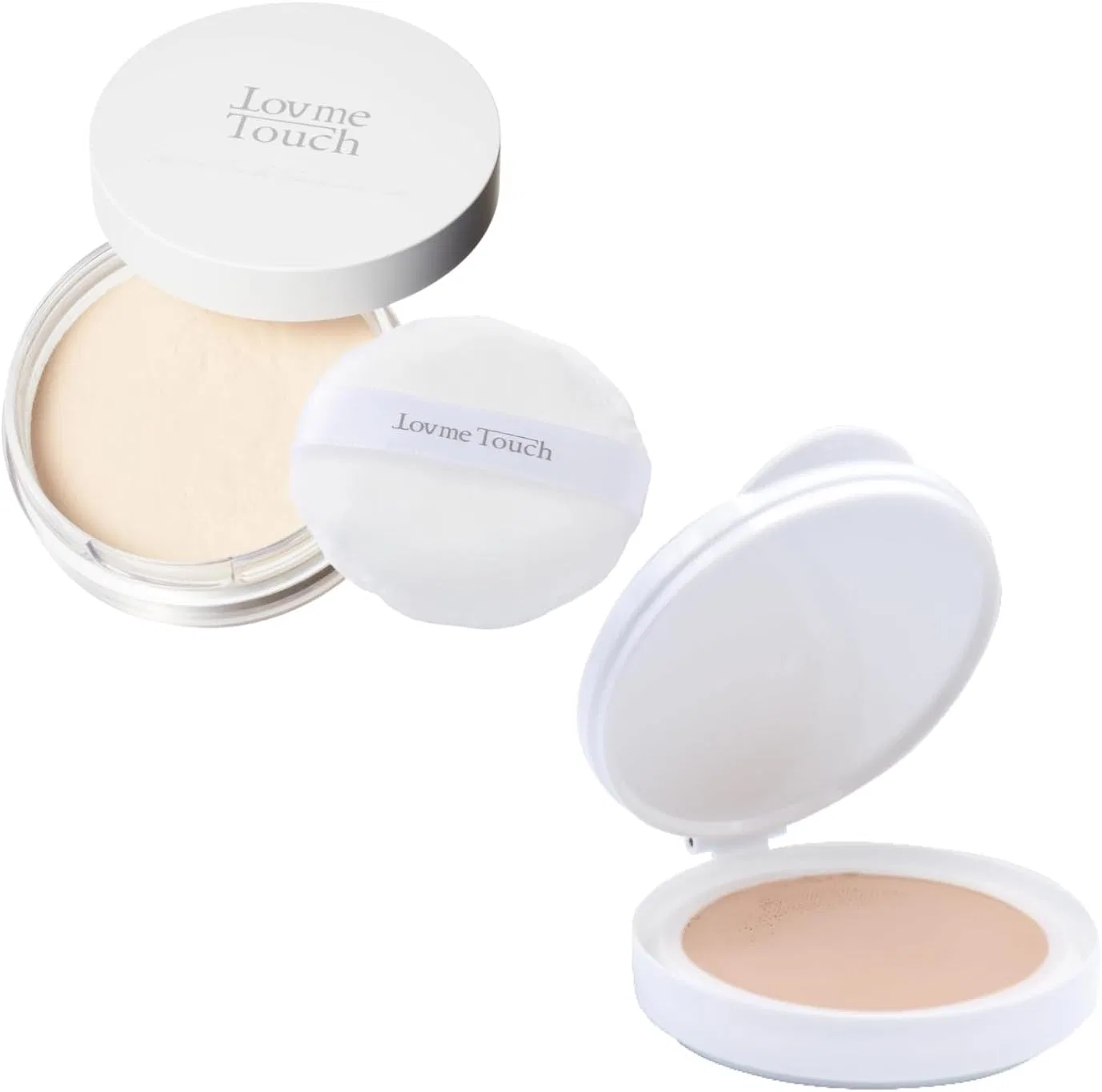 Набор для ухода за кожей Ultra Light Diffusing UV Powder и Mesh Cream Foundation N10 Love Me Touch
