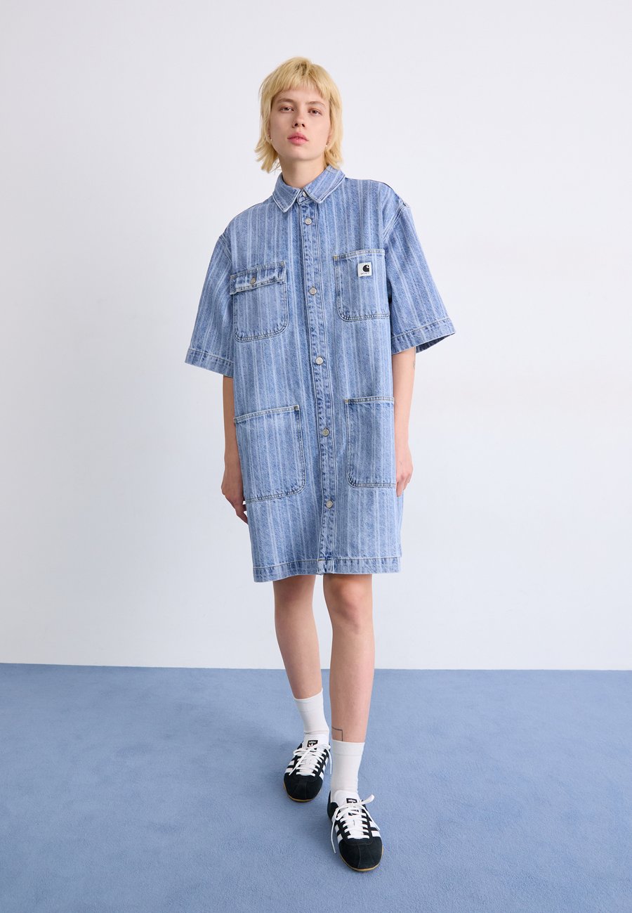 

Платье Carhartt WIP RYLAN DRESS, Blue Stone Bleached/Blue