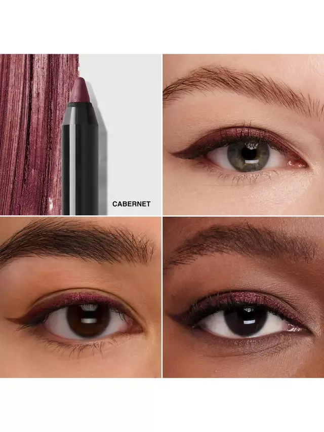 Водостойкая подводка для глаз Кайал (24 часа стойкости) Bobbi Brown, Cabernet — фото 2