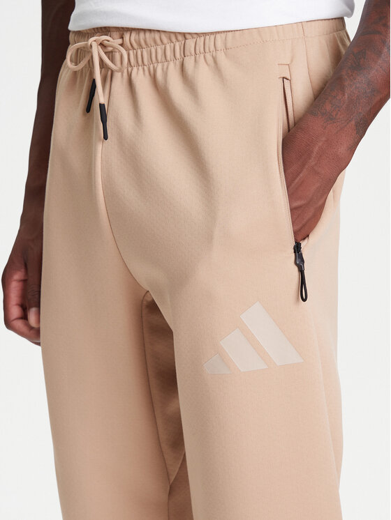 Свободные спортивные штаны Z.N.E. JW4725 Adidas, бежевый — фото 4