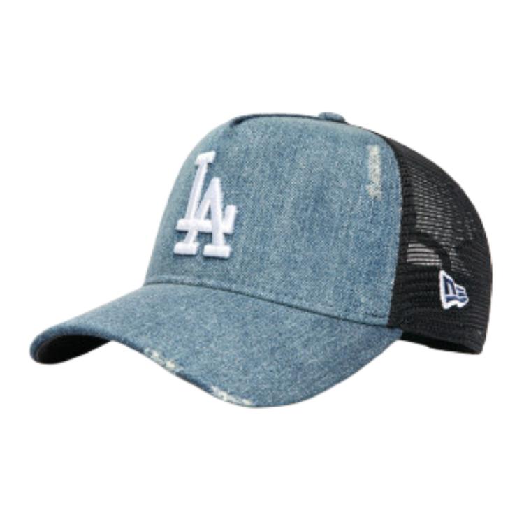 

New Era Хлопковая бейсболка унисекс джинсовая, Denim