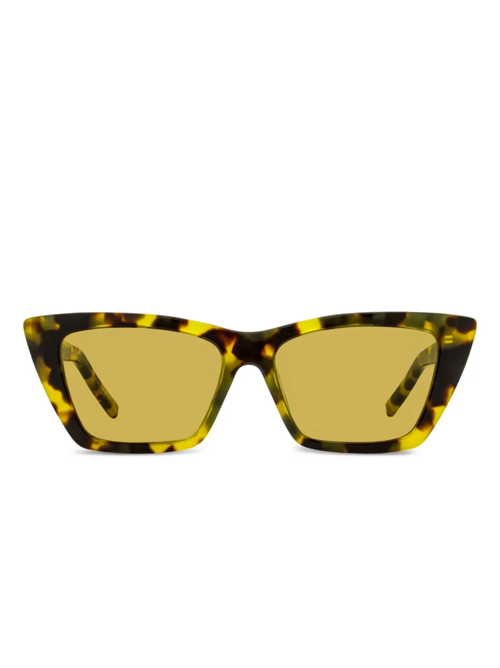 

Солнцезащитные очки SL 276 Mica в оправе 'кошачий глаз' Saint Laurent Eyewear, коричневый