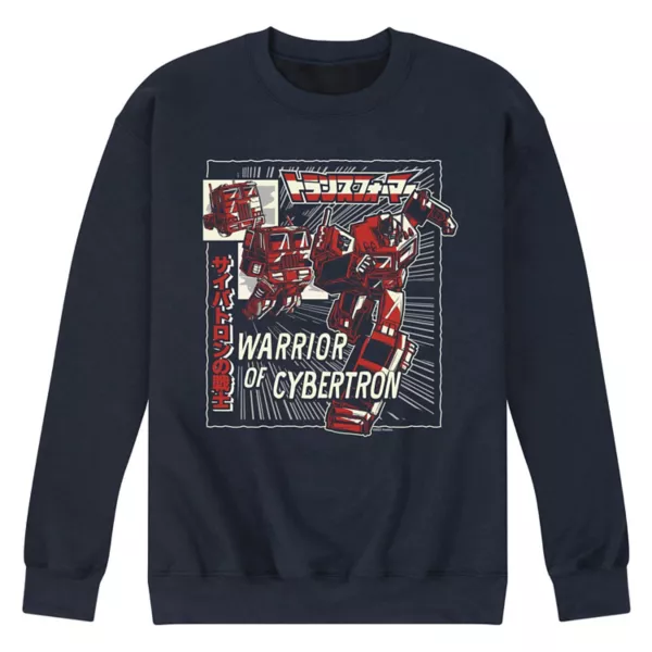 

Мужская флисовая толстовка Transformers Warrior of Cybertron Licensed Character, синий