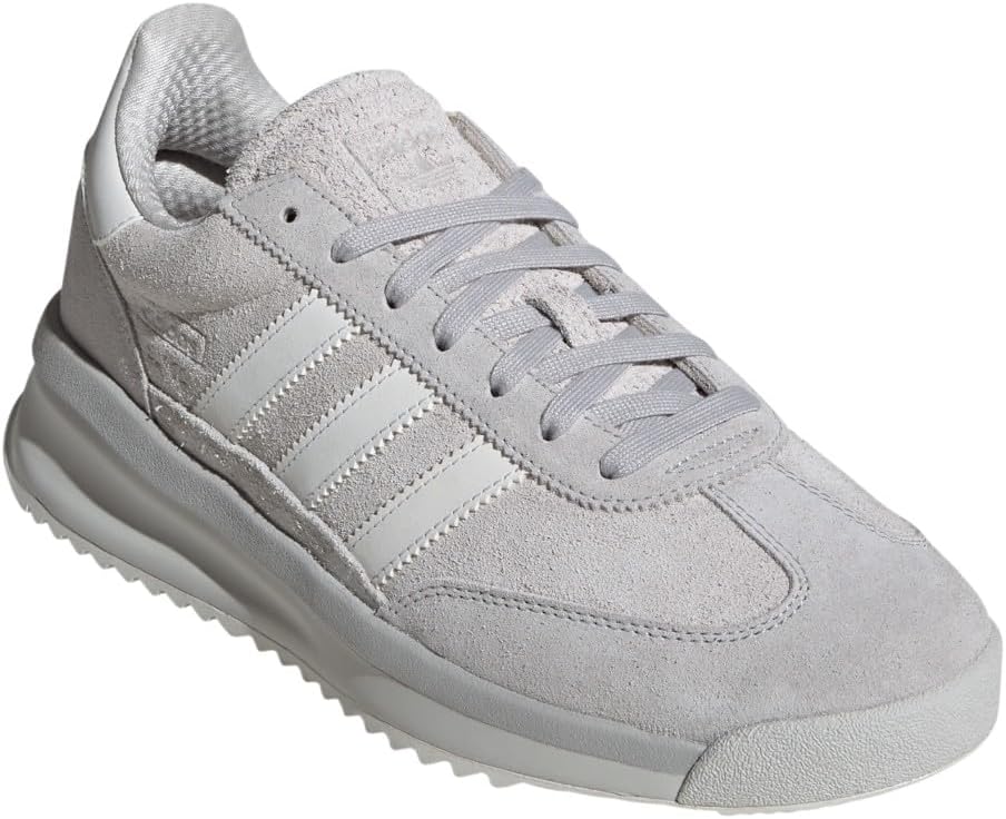 Мужские кроссовки adidas SL 72 Rtn с шнуровкой, повседневные - серые — фото 2