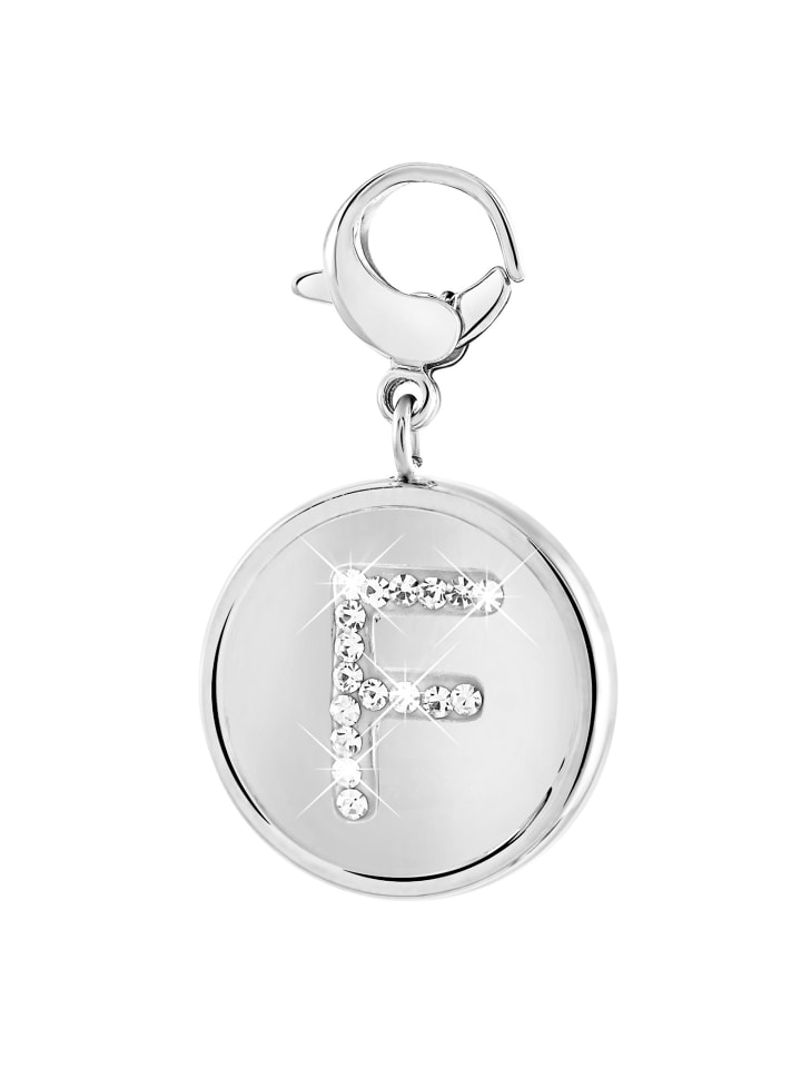 

Круглый кулон в форме буквы «F» Lucardi