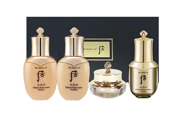 The History Of Whoo Набор Azure Rate Dan Sample Sets из 4 предметов для подтяжки, увлажнения и гидратации — фото 2