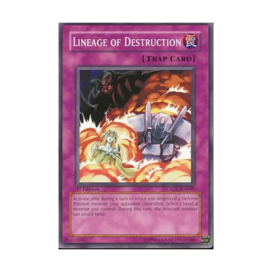 

CCG Родословная Разрушения (Обычная), Yu-Gi-Oh - Crossroads of Chaos - Singles