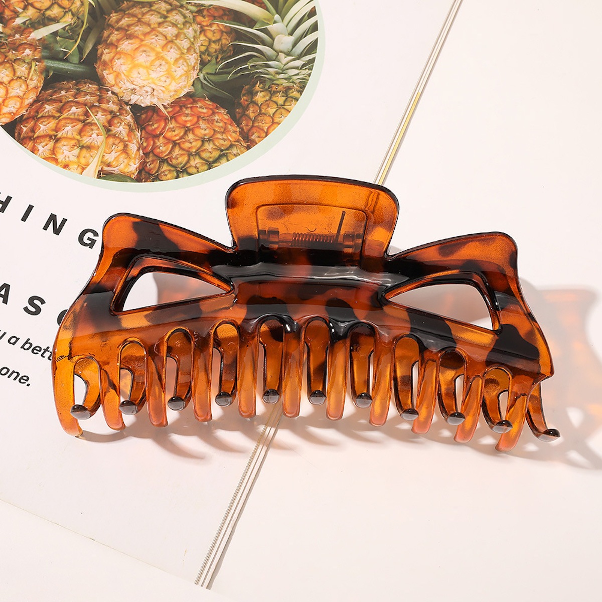 Заколка для волос astrid haarklammer Soho, tortoise, количество 1 шт. — фото 2
