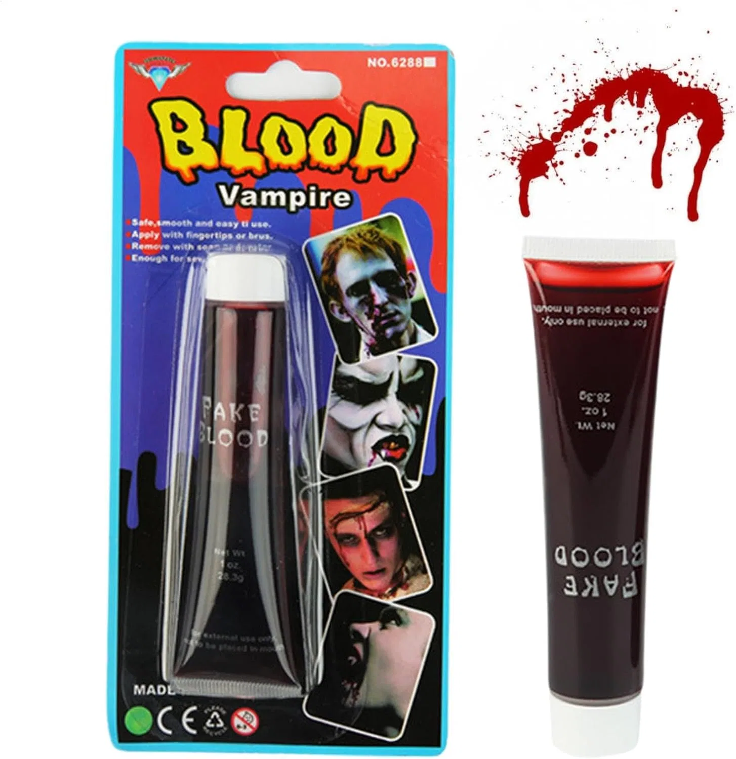 Кровь для косплея Blood Cosmetics, смываемая, 118 мл