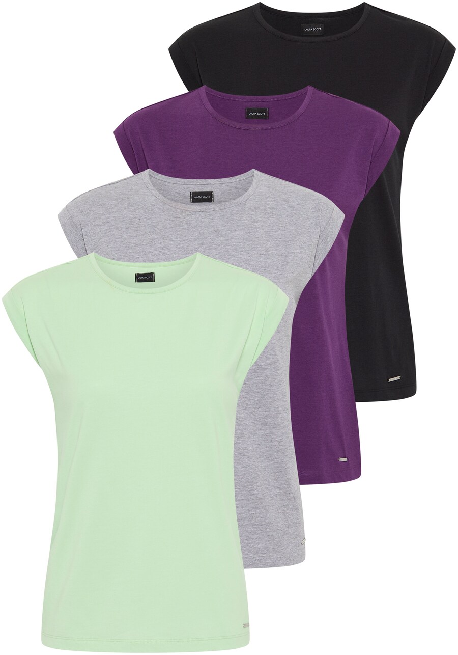 

Рубашка LAURA SCOTT, цвет Grey/Green/Purple