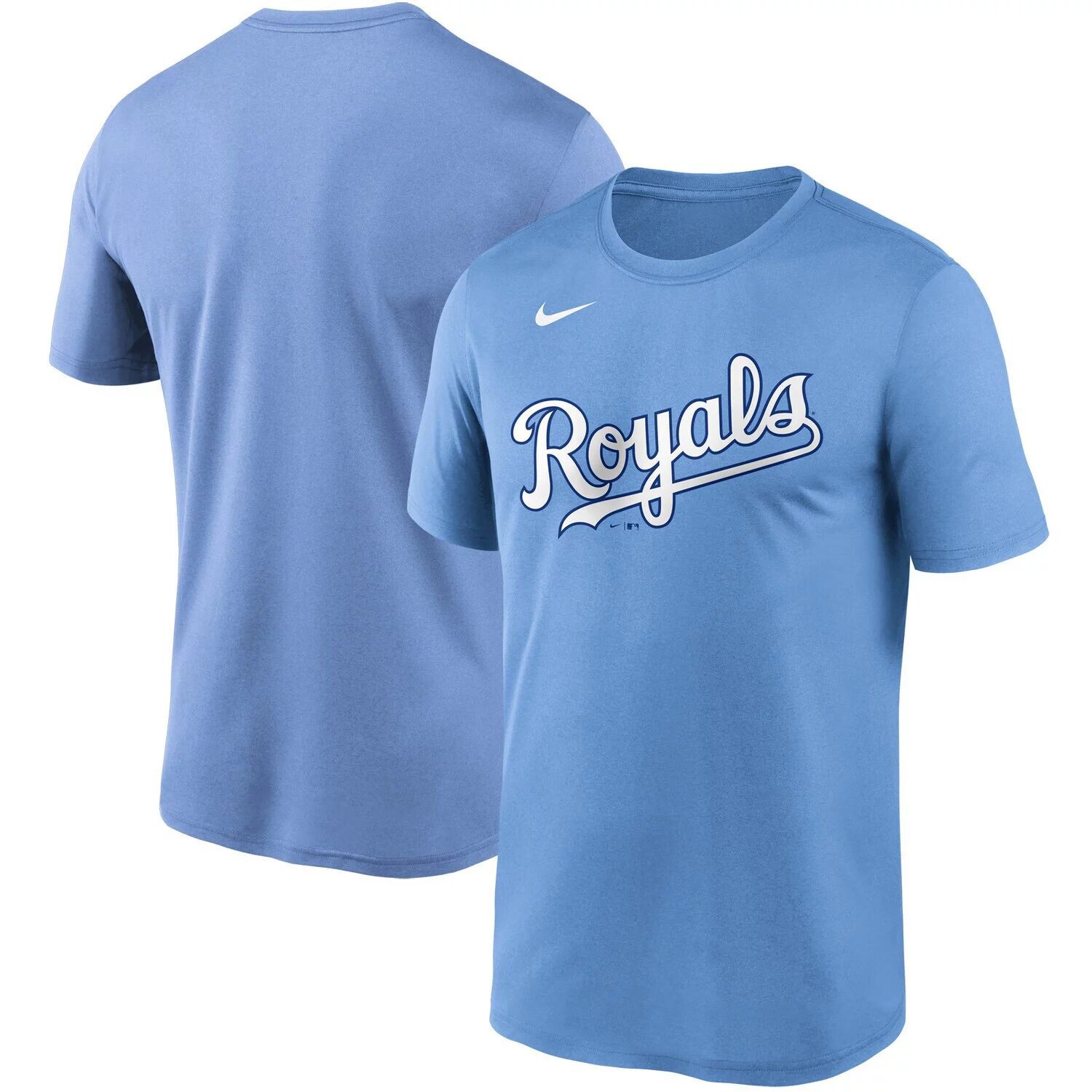 

Мужская голубая футболка Nike Kansas City Royals Wordmark Legend, Синий, Мужская голубая футболка Nike Kansas City Royals Wordmark Legend