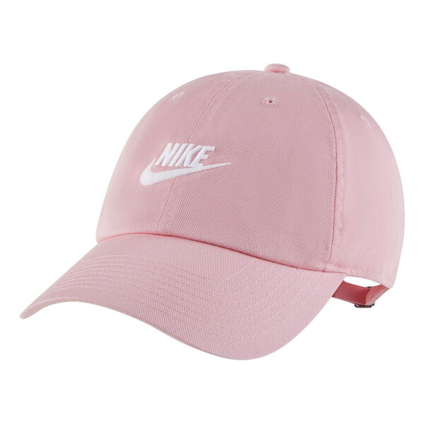 

Бейсболка club unstructured futura wash cap 'pink white' Nike, розовый