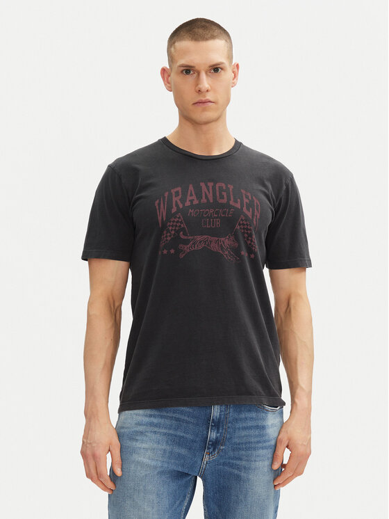 

Футболка обычного кроя 205921 Wrangler, черный