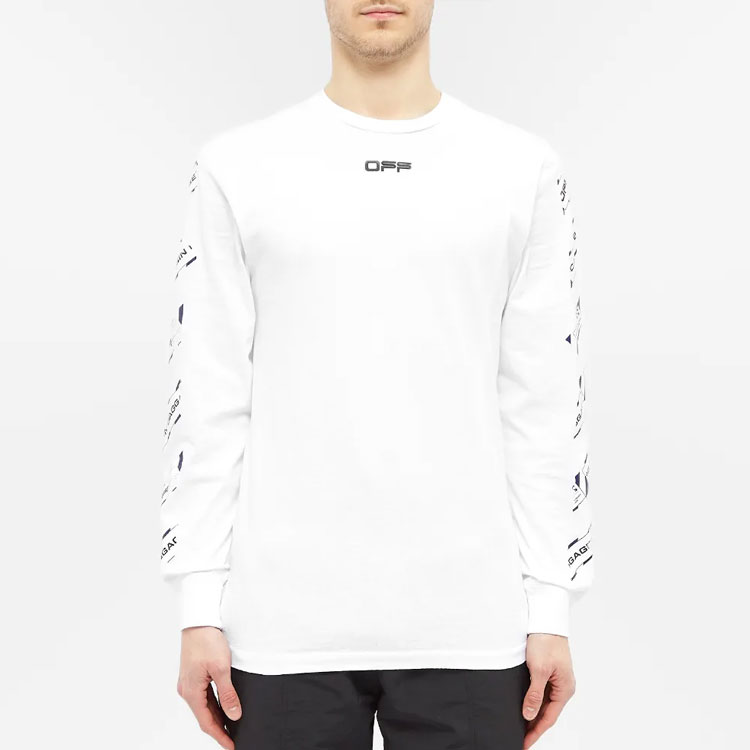 Футболка OFF WHITE FW21 Мужская Белая OFF-WHITE — фото 4