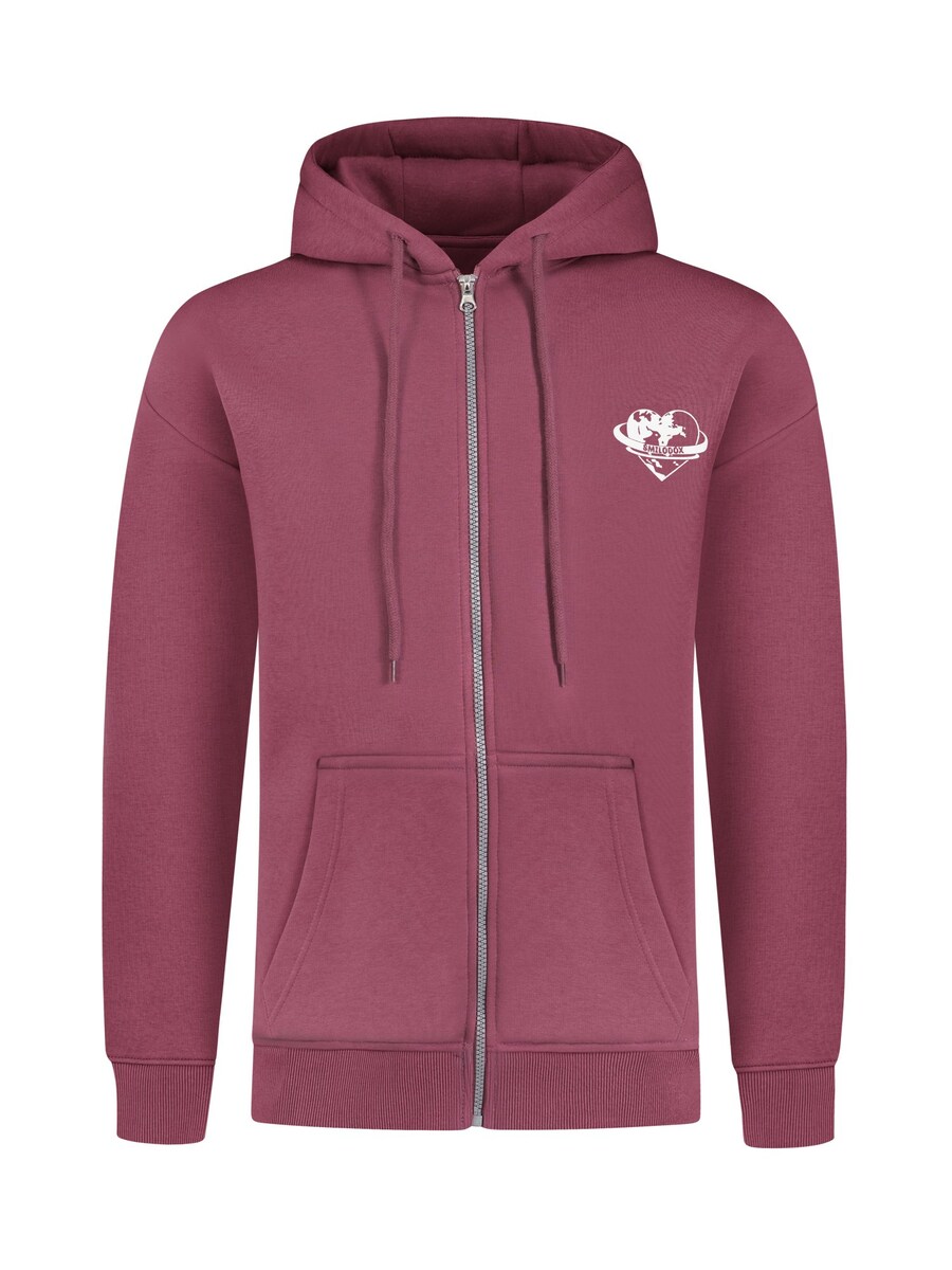 

Толстовка с капюшоном на молнии Smilodox Zip-Up Hoodie Amora, розовый