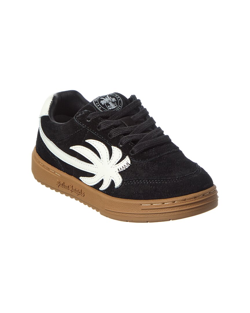 

Кроссовки Palm Angels Palm Beach University из замши и кожи, черный