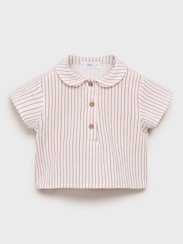 

Детская хлопковая рубашка Nuez Mango, Pink