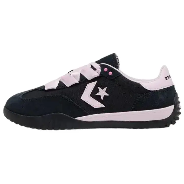 

Converse Run Star Trainer Abrasion Resistant Rebound Low top Casual Shoes Unisex черный розовый
