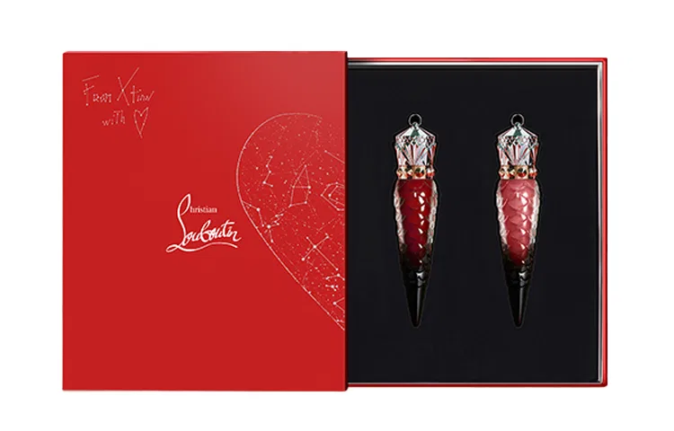 Набор для макияжа Christian Louboutin CL LUBOTING Sparkling Galaxy Double Lipstick Limited Edition