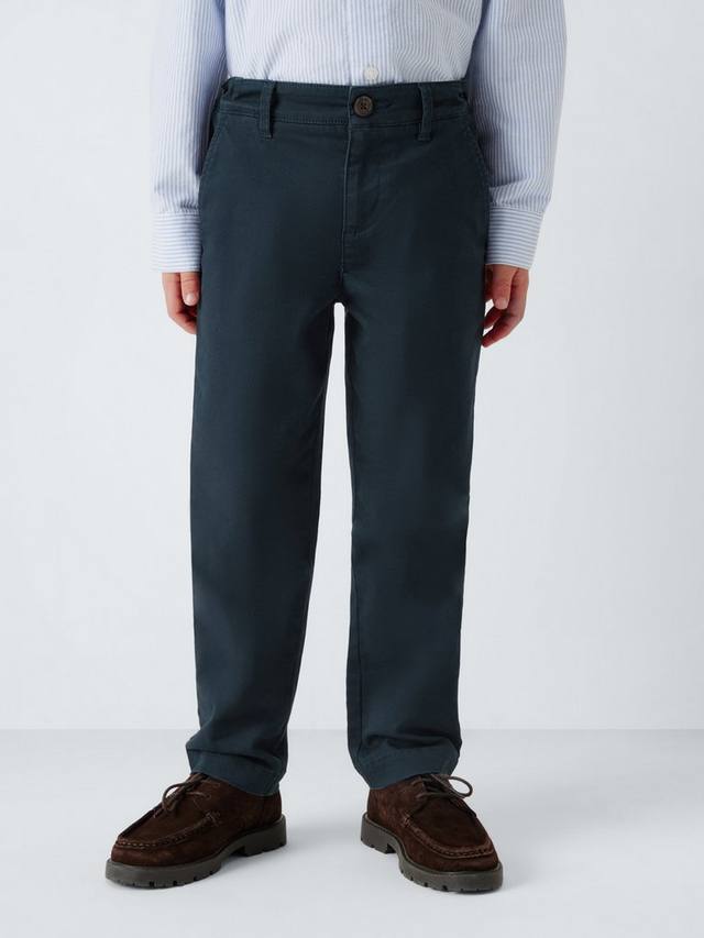 

Детские прямые чиносы John Lewis Heirloom Collection, Dark Sapphire