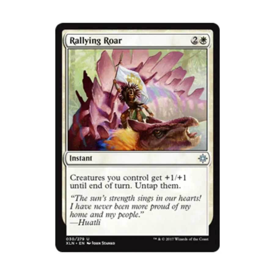

CCG Сплочающий рев (U), MTG - Ixalan