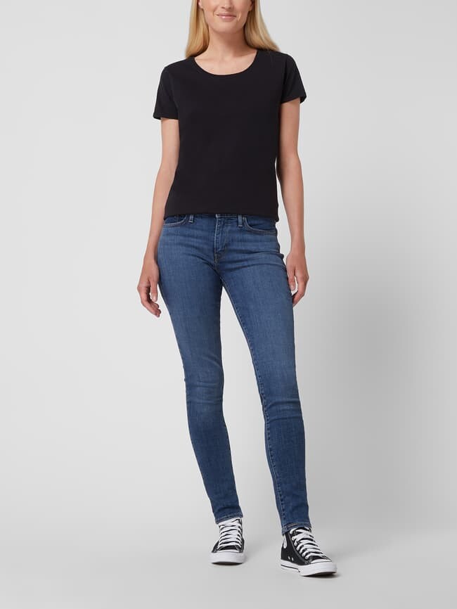 

Джинсы с нашивкой-лейблом «311™ SHAPING SKINNY» Levi's, синий