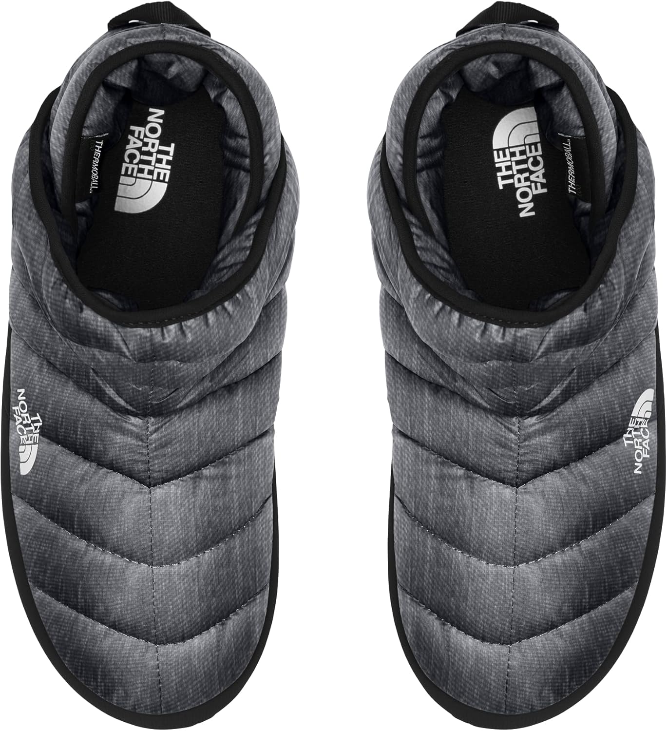 Зимние ботинки THE NORTH FACE Men's ThermoBall Traction, серый/черный — фото 4