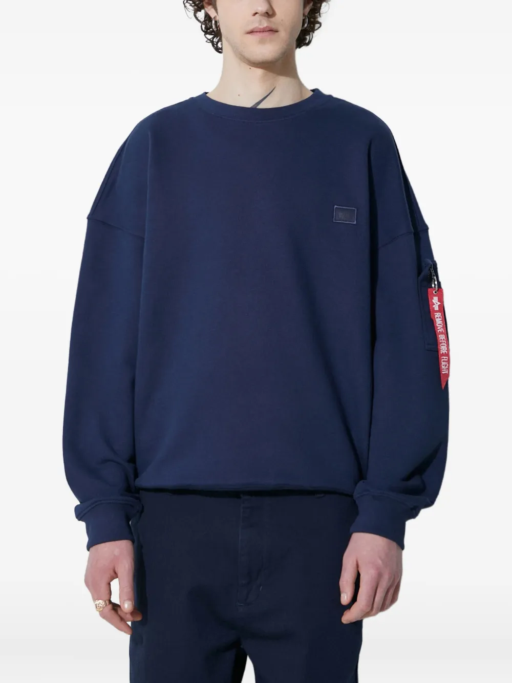 

Толстовка Alpha Essentials Alpha Industries, синий