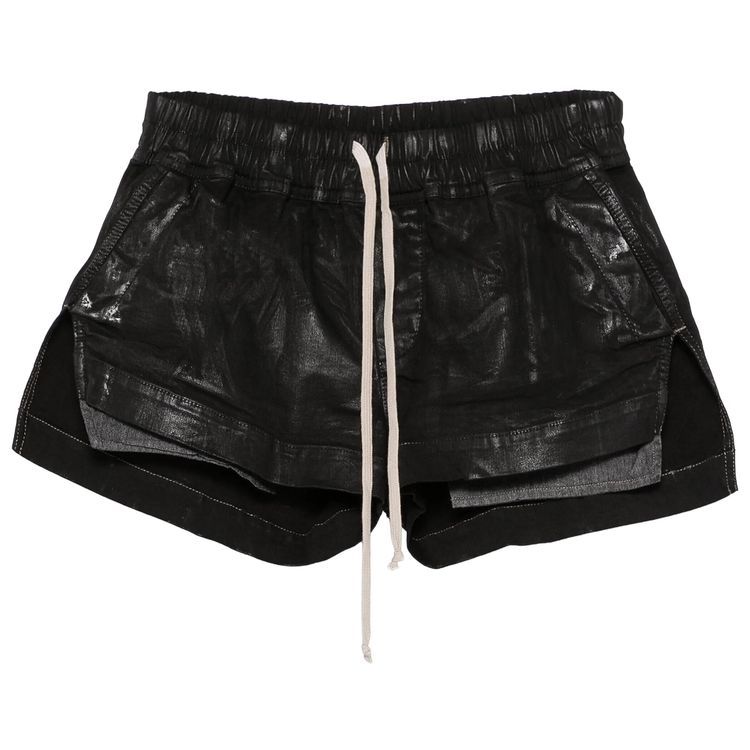 

Шорты Rick Owens DRKSHDW Denim Fog Boxer Shorts 'Black', черный