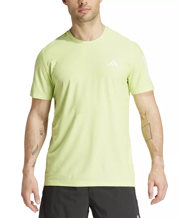 

Мужская футболка Own The Run с влагоотводящими свойствами adidas, зеленый