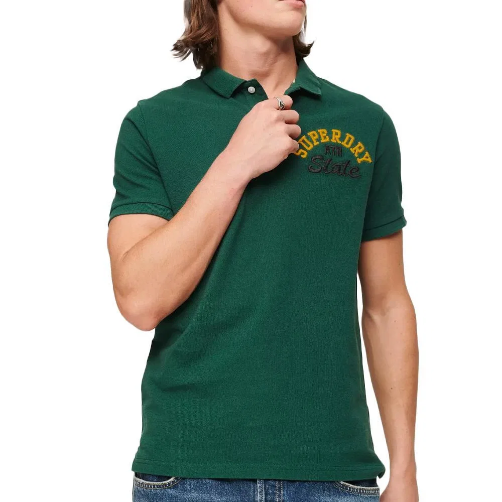 Мужское поло с коротким рукавом Vintage Superstate Superdry, Grun