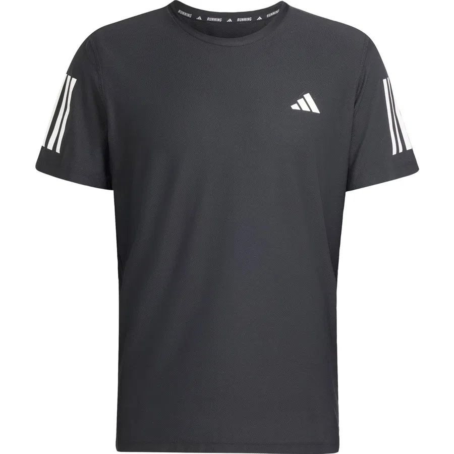 Футболка с длинным рукавом Own the Run Tee adidas, Черный — фото 3