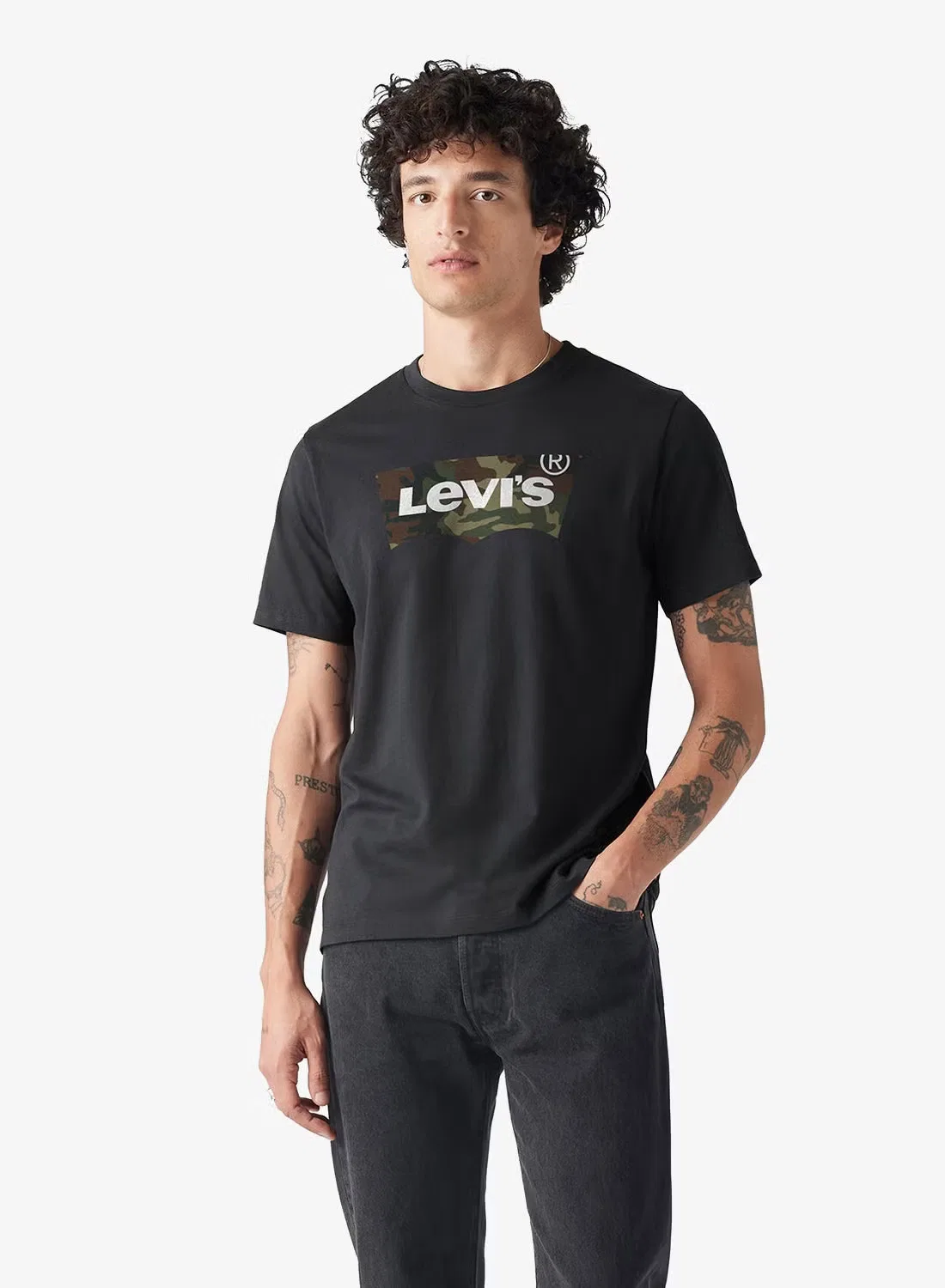 Футболка с графическим принтом Levi'S, черный