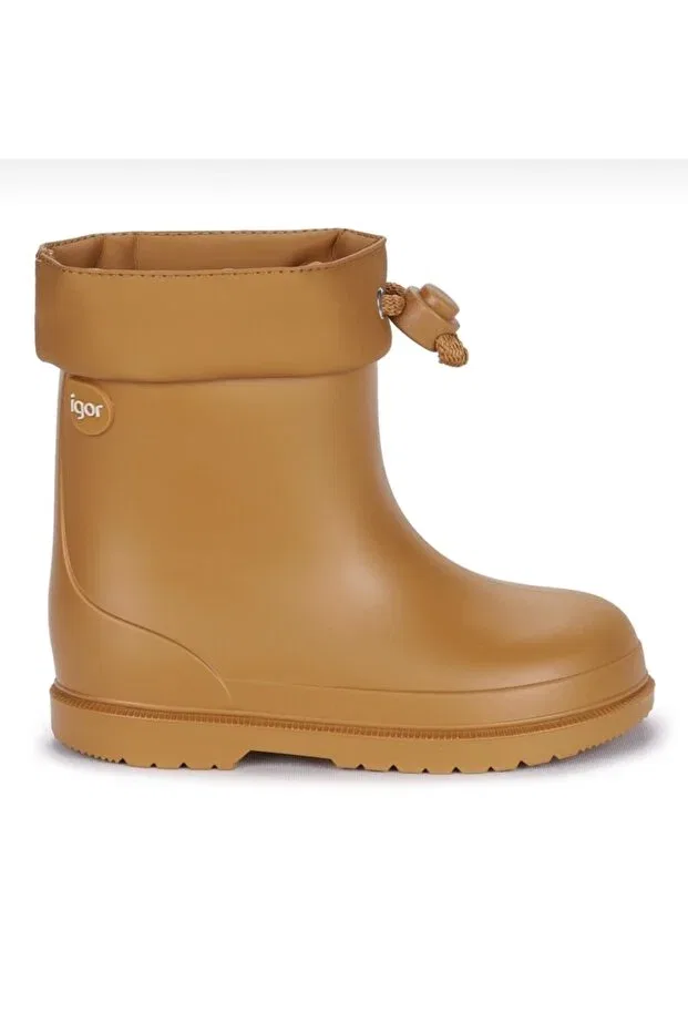 Детские сапоги для девочек водонепроницаемые Rain Boots Igor, Mustard