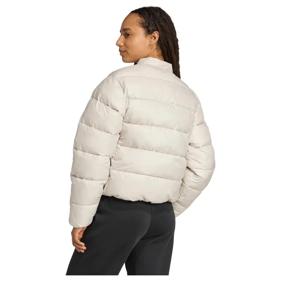 Женская куртка с длинным рукавом adidas Ess Sd Puf J, Бежевый — фото 4