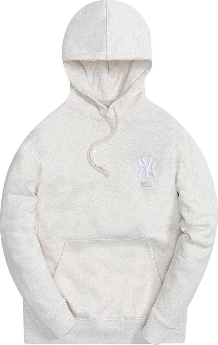 

Худи Kith For The New York Yankees Williams III Hoodie 'Heather Oatmeal', кремовый, Бежевый, Худи Kith For The New York Yankees Williams III Hoodie 'Heather Oatmeal', кремовый
