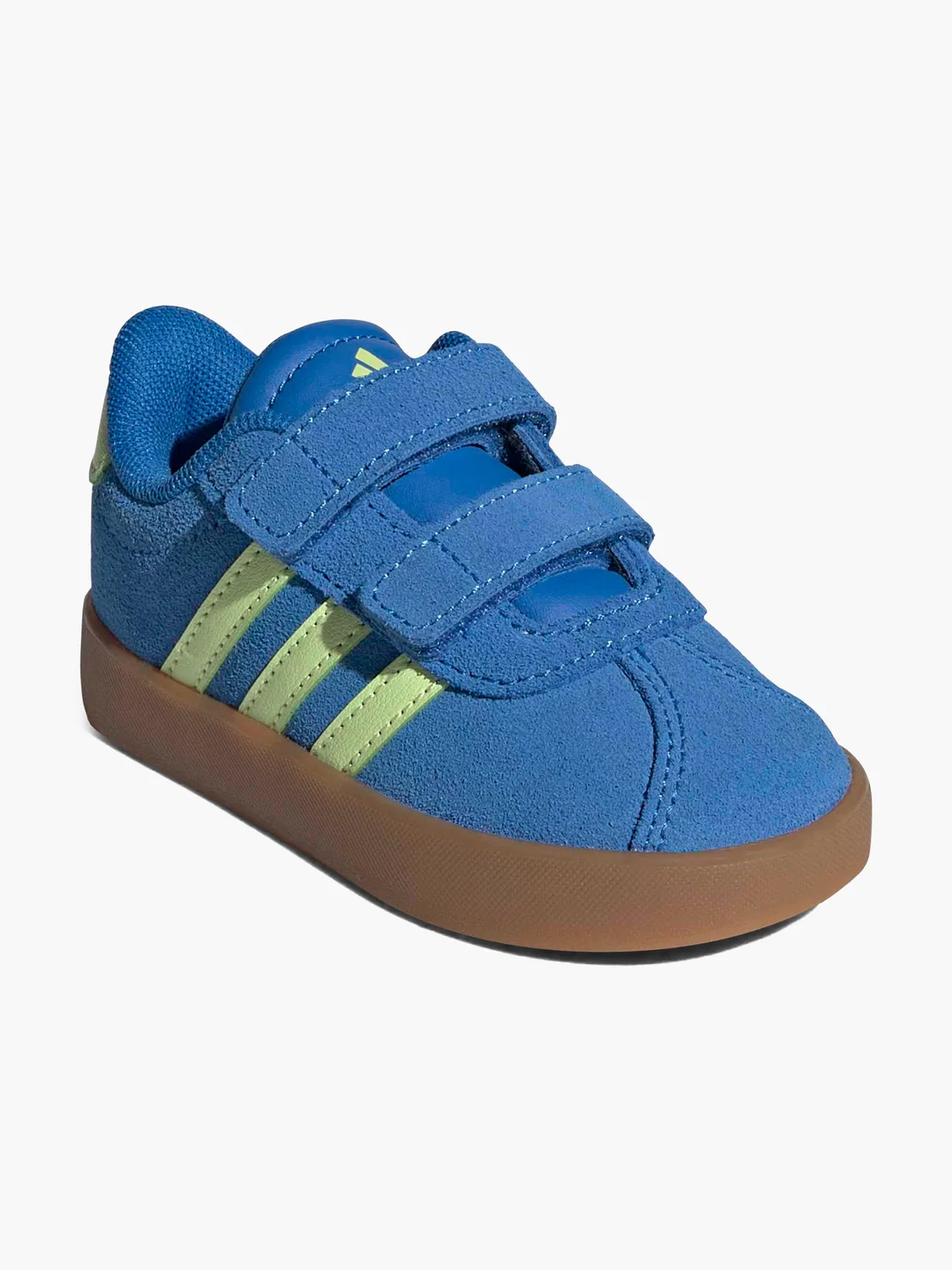 Детские кроссовки для первых шагов Adidas VL Court 3.0 CF I, синий — фото 2